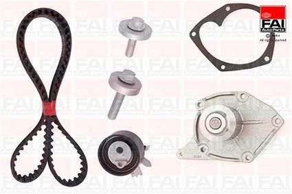 FAI AUTOPARTS Ūdenssūknis + Zobsiksnas komplekts TBK357-6441